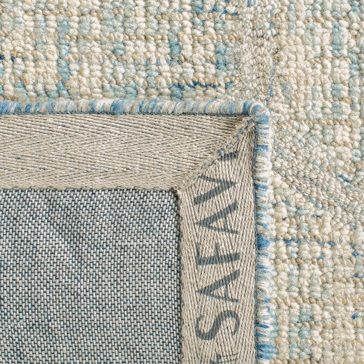 safavieh clearance abstract abt474b ivory lightblue rug