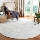 safavieh clearance abstract abt474b ivory lightblue rug