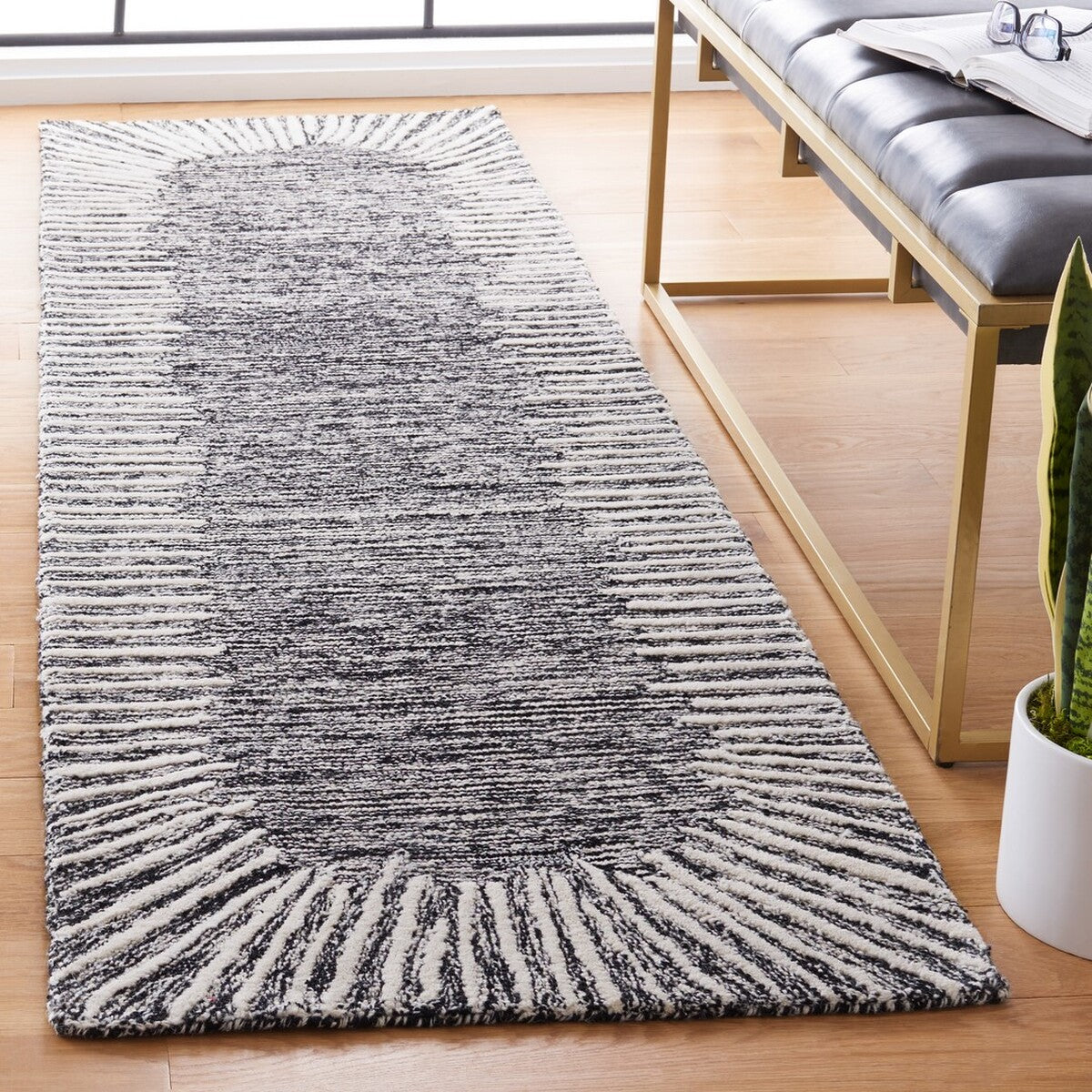 safavieh clearance abstract abt478z black rug