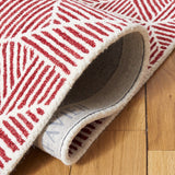 safavieh clearance abstract abt763q red rug