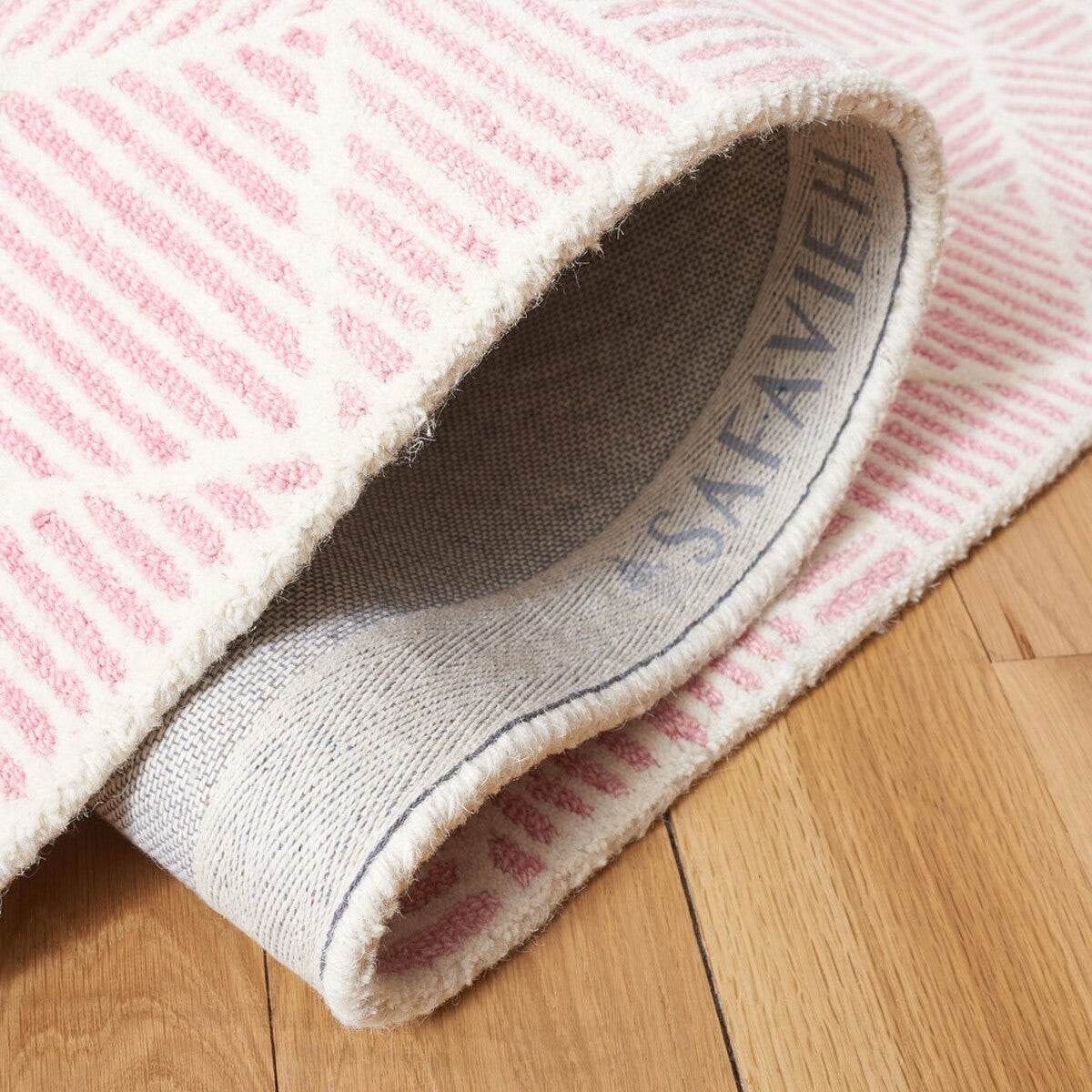 safavieh clearance abstract abt763u pink rug