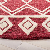 safavieh clearance abstract abt851q red rug