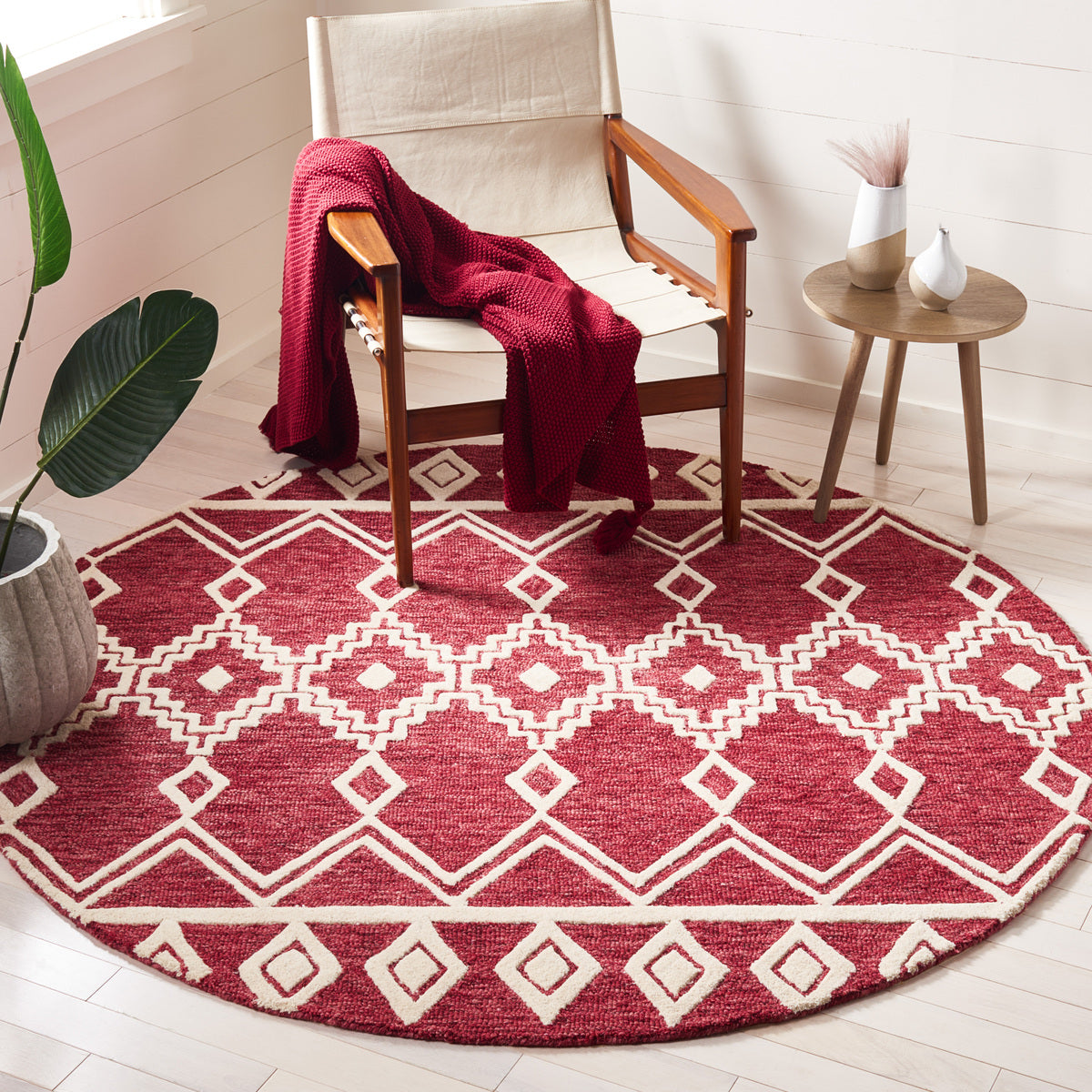 safavieh clearance abstract abt851q red rug