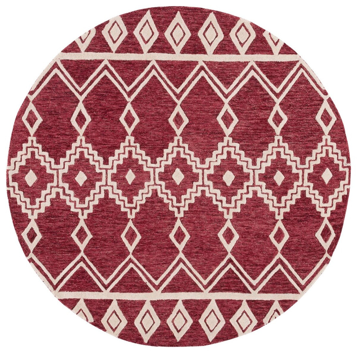 safavieh clearance abstract abt851q red rug