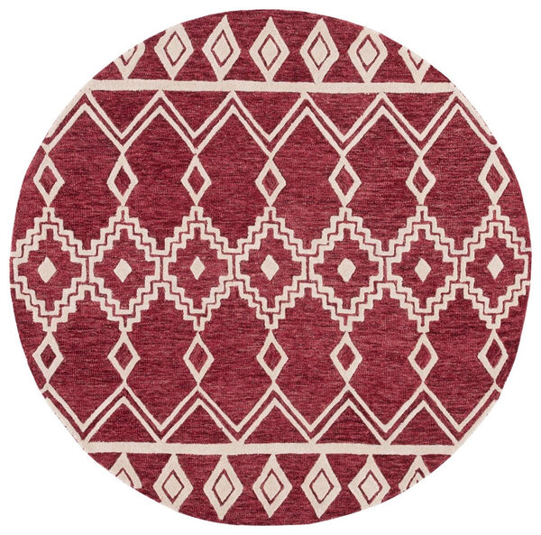safavieh clearance abstract abt851q red rug