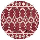 safavieh clearance abstract abt851q red rug