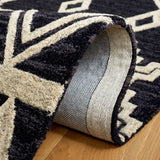 safavieh clearance abstract abt851z black rug