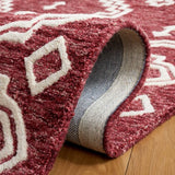 safavieh clearance abstract abt852q red rug