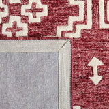 safavieh clearance abstract abt852q red rug