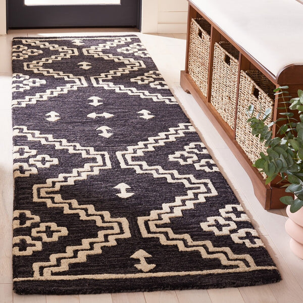 safavieh clearance abstract abt852z black rug