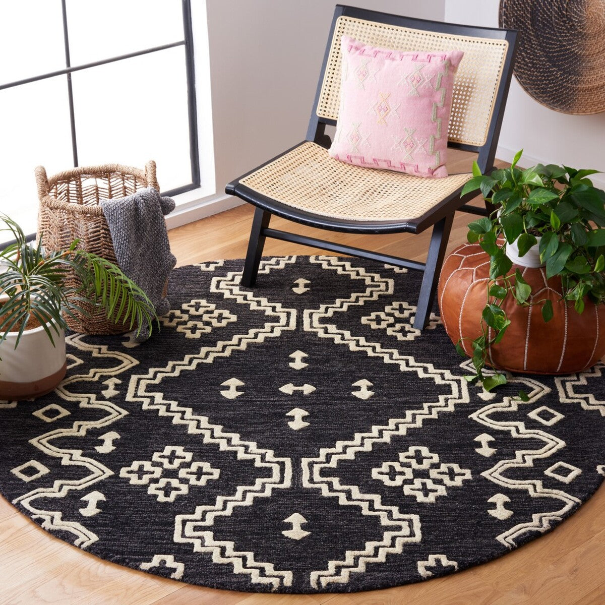 safavieh clearance abstract abt852z black rug