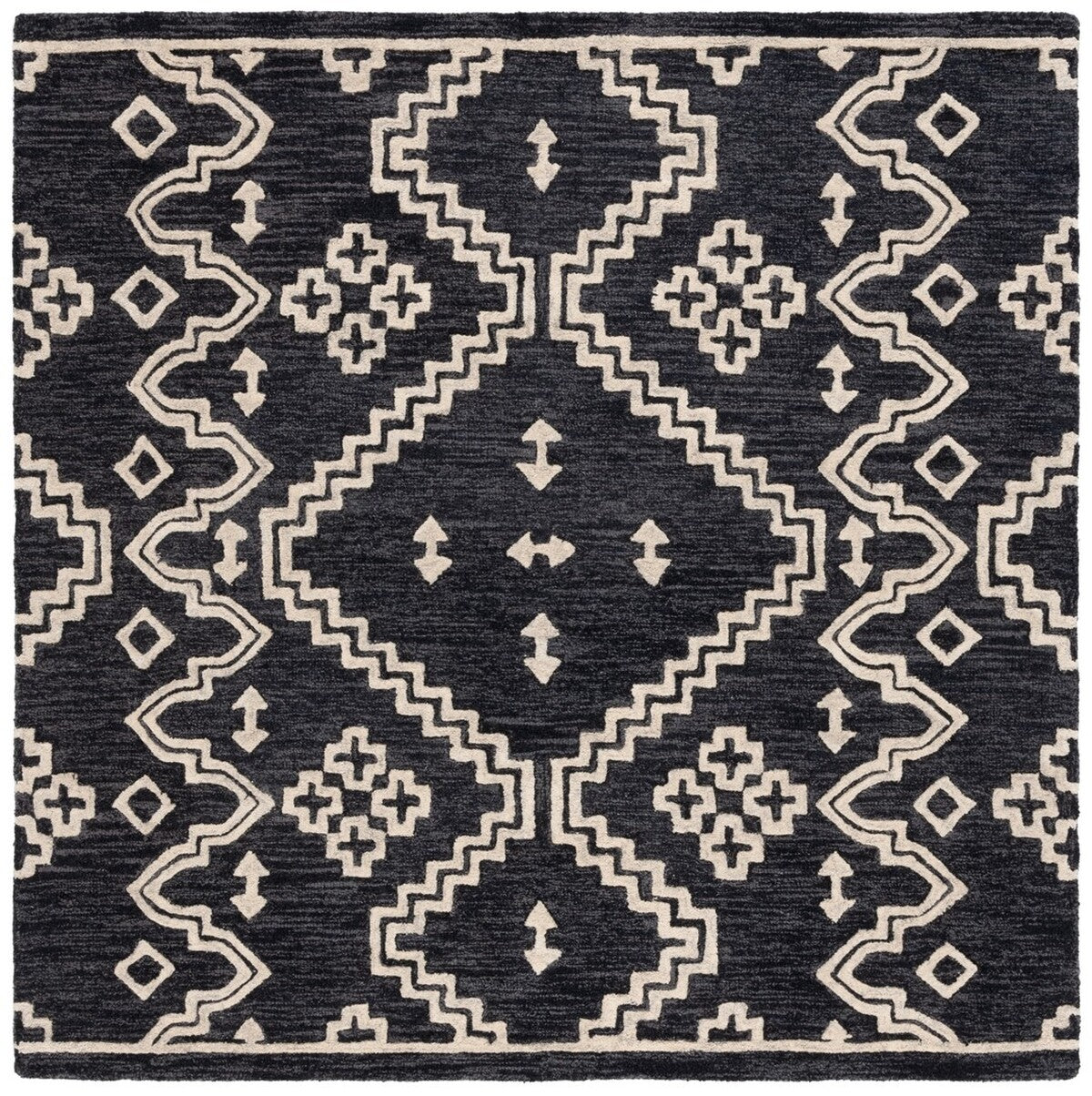 safavieh clearance abstract abt852z black rug