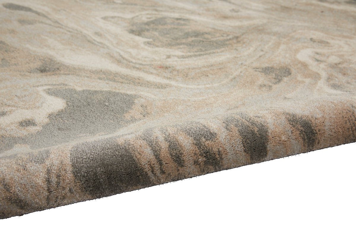 nourison elegance far01 grey rug