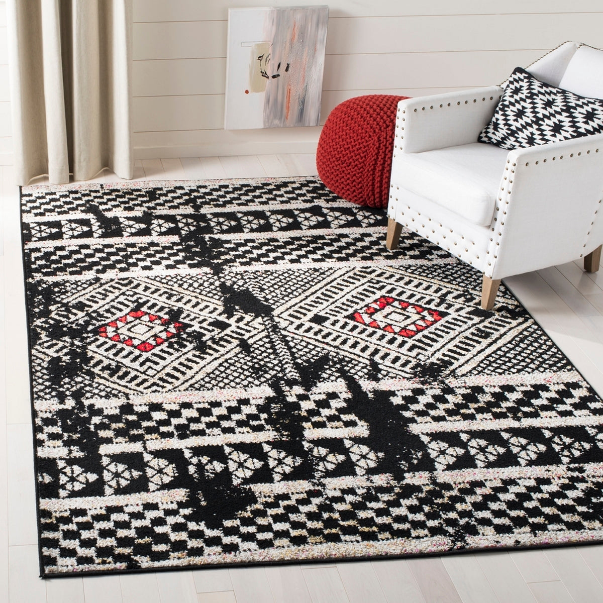 safavieh clearance adirondack adr202z black rug