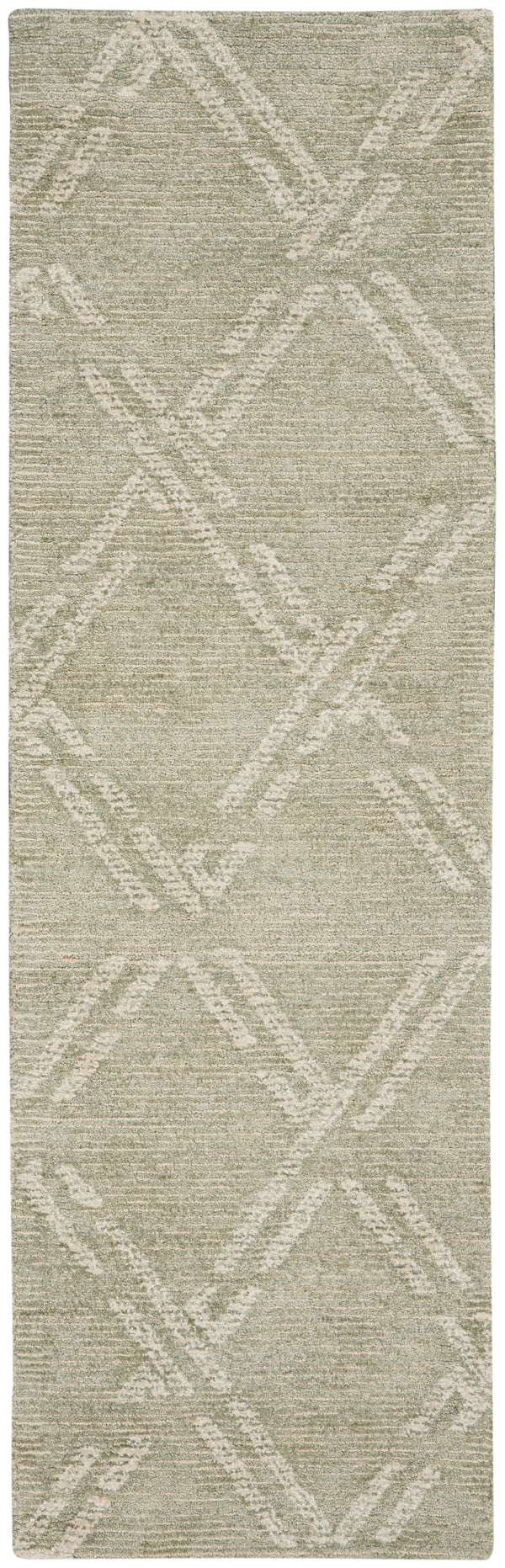nourison venosa vsn01 green ivory rug