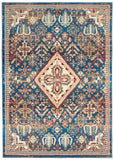 nourison karisma kar02 blue ivory rug