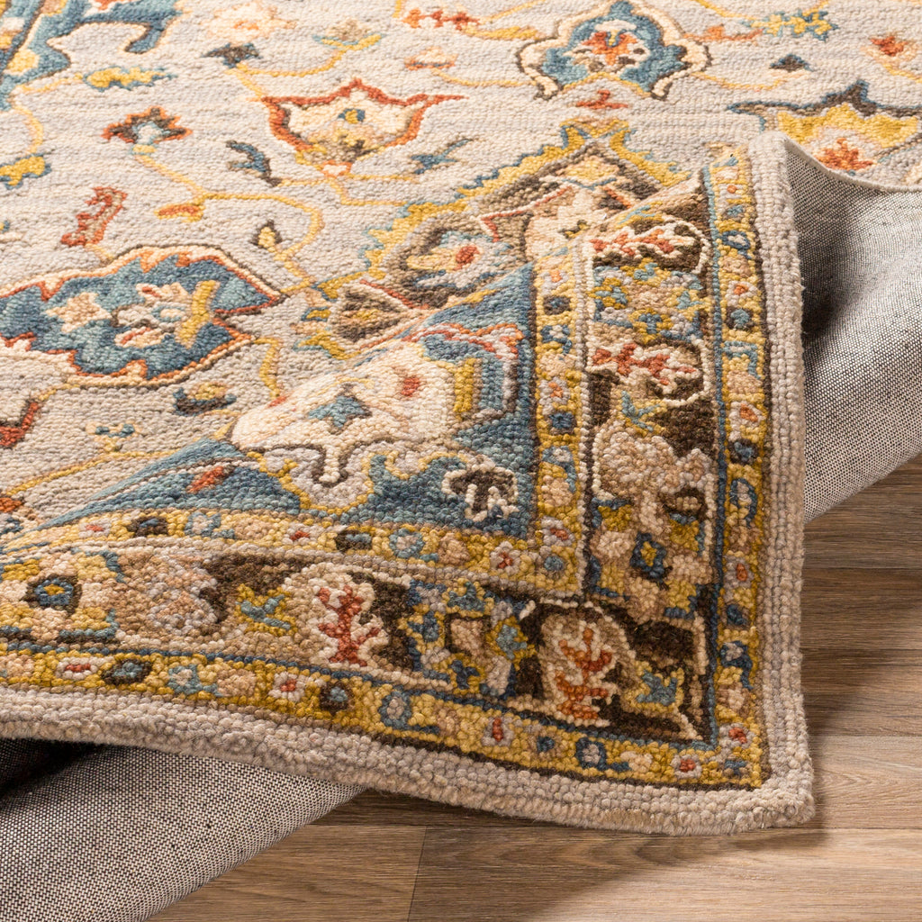 surya artemis aes 2301 dark blue rug