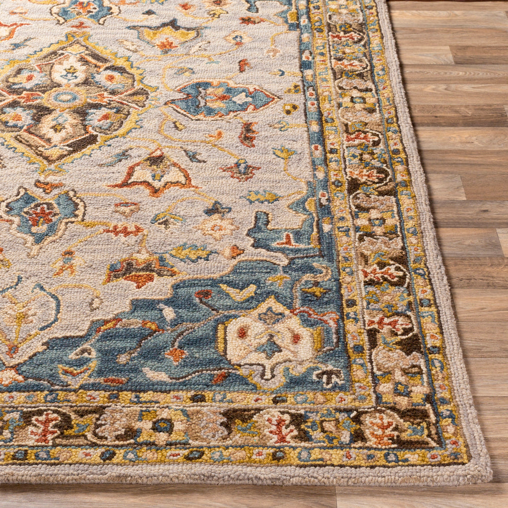 surya artemis aes 2301 dark blue rug