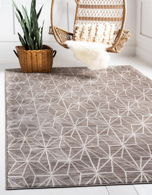 unique loom uptown fifth avenue uptown  brown rug