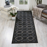 Nourison Clearance Caribbean CRB16 Charcoal Rug