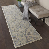 Nourison Clearance Jazmine JAZ03 Ivory/Blue Rug