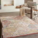 nourison soraya sor01 terracotta multicolor rug