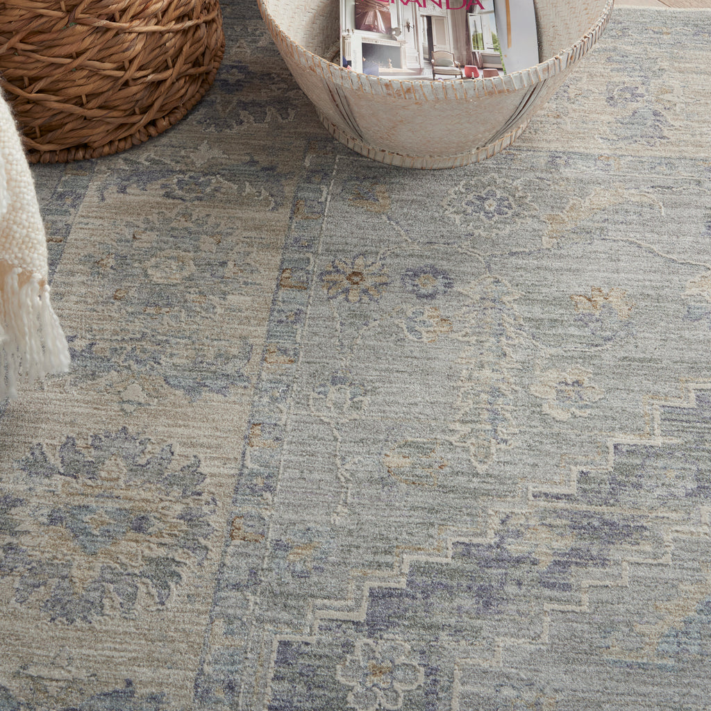 nourison infinite ift02 grey rug