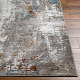 surya allegro plus agp 2304 light grey rug