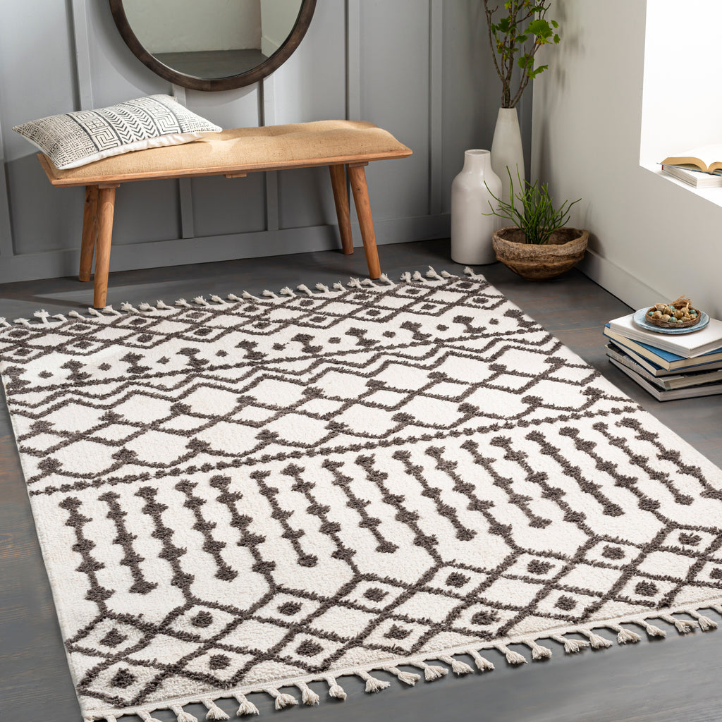 surya alhambra ahb 2308 charcoal rug