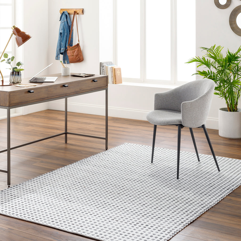 surya ariel ail 2302 light grey rug