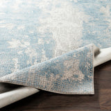 Surya Rug Co. Aisha Sky Blue Rug | Viscose Rugs | Rugs Done Right 