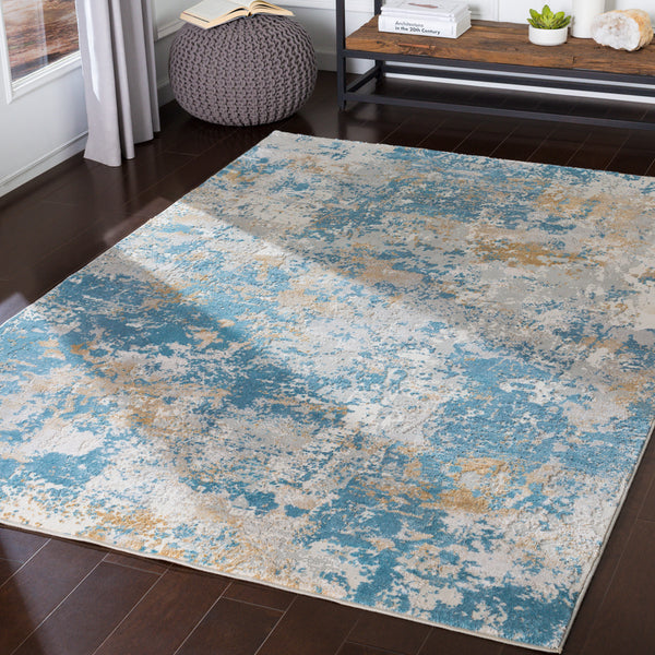 Surya rug co. | sky blue rug | Aisha | rugs done right