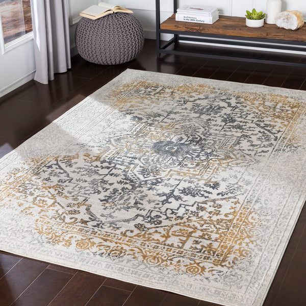 Livabliss Aisha AIS-2308 Charcoal Rug