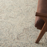 nourison interlock itl03 blue ivory rug