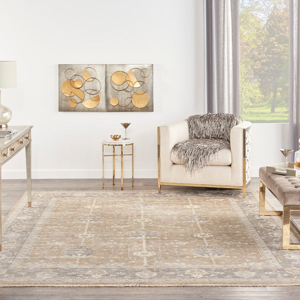 Nourison Aldora ALD07 Pewter Rug