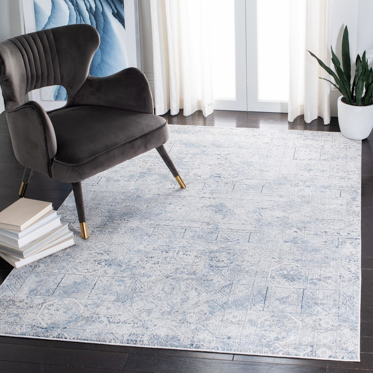 safavieh clearance alhambra alh641b ivory rug