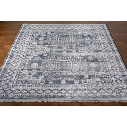 surya almeria alm 2300 charcoal rug