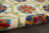 Nourison Sale Aloha ALH19 Blue/Multicolor Rug