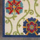 Nourison Sale Aloha ALH19 Blue/Multicolor Rug