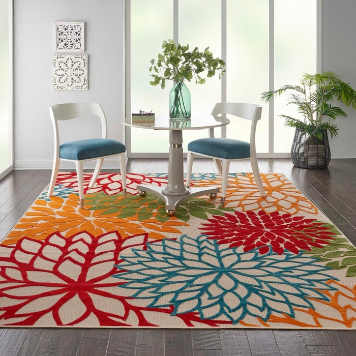 Nourison Sale Aloha ALH05 Green Rug