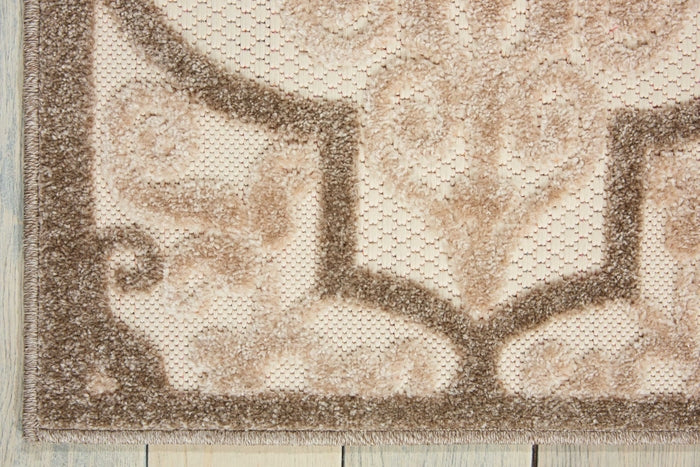 Nourison Clearance Aloha ALH14 Cream Rug