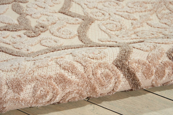 Nourison Clearance Aloha ALH14 Cream Rug