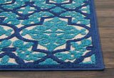 Nourison Clearance Aloha ALH14 Navy Rug