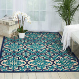 Nourison Clearance Aloha ALH14 Navy Rug