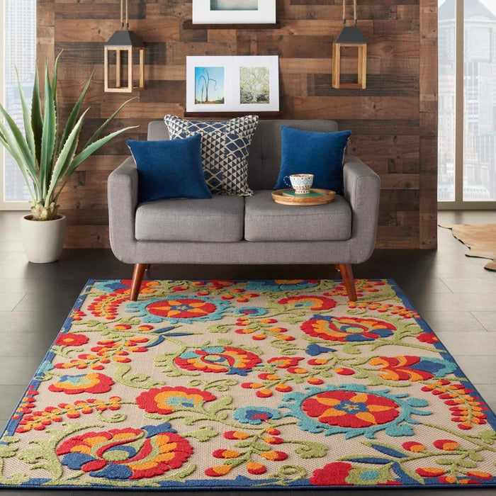 Nourison Sale Aloha ALH17 Multi Rug