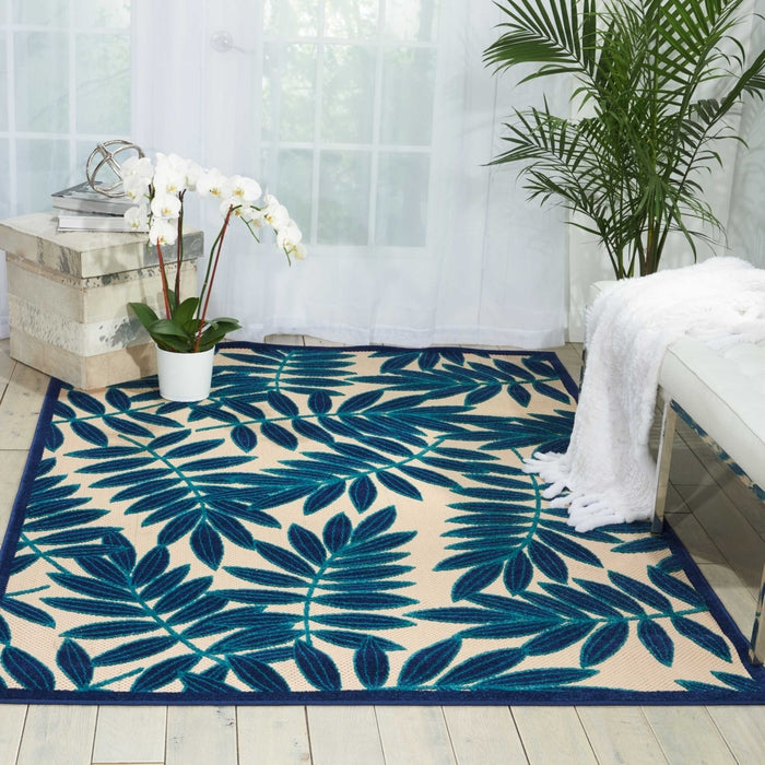 Nourison Sale Aloha ALH18 Navy Rug