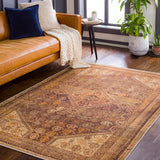 surya amelie aml 2333 dark brown rug