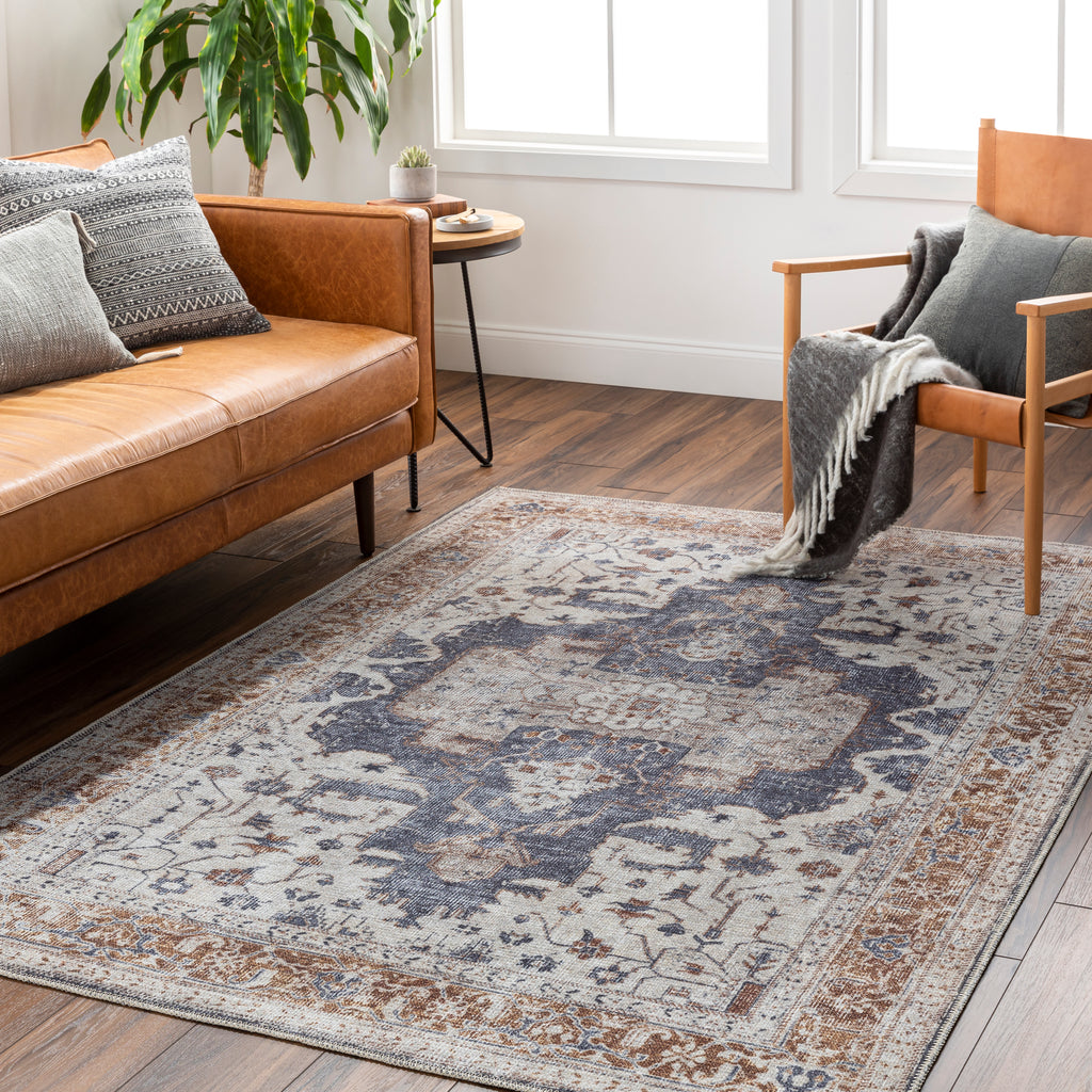 surya amelie aml 2374 warm grey rug