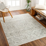 surya amelie aml 2379 light grey rug
