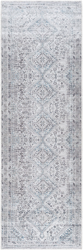 surya amelie aml 2380 light silver rug